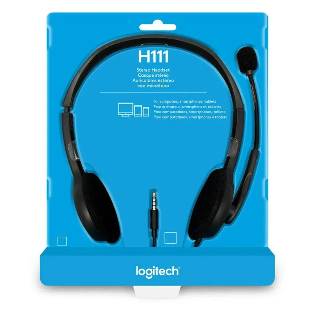Headset Logitech H111 Stereo