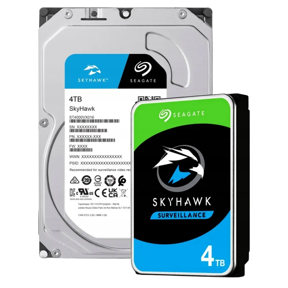 HD interno Seagate SkyHawk 4TB Video Hard Drive - ST4000VX016