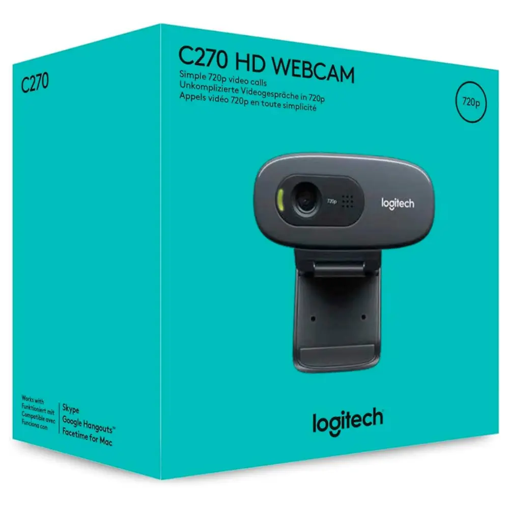 Webcam Logitech C270 HD