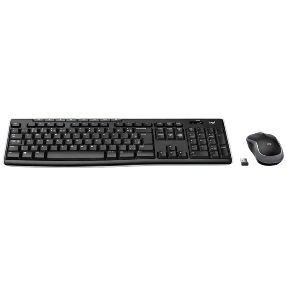 Logitech MK270 Wireless Keyboard and Mouse Combo - PTB - Preto
