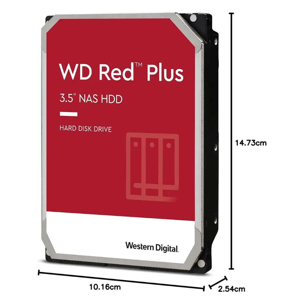 Western Digital WD Red 6TB NAS Hard Drive 3.5" SATA 6 Gb/s