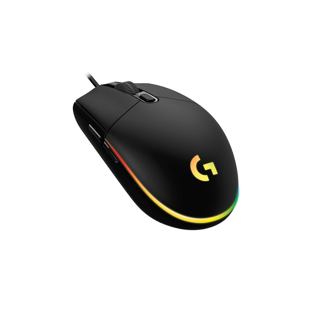 Logitech G203 LIGHTSYNC Wired Gaming Mouse - Black