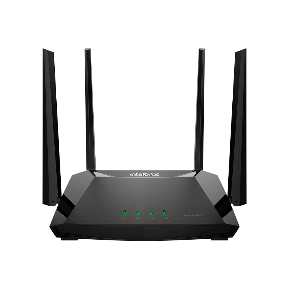 Roteador Wi-Fi 5 Intelbras Wi-Force W5-1200G
